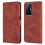 Capa carteira AZNS elegante - compatível com Xiaomi 11T Pro Marrom 1