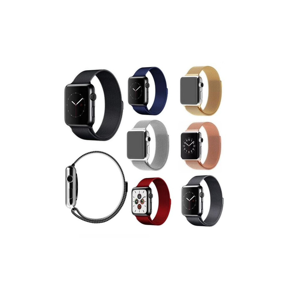 Skalo Milanese Loop For Apple Watch 40Mm Dark/Gray 962029550716