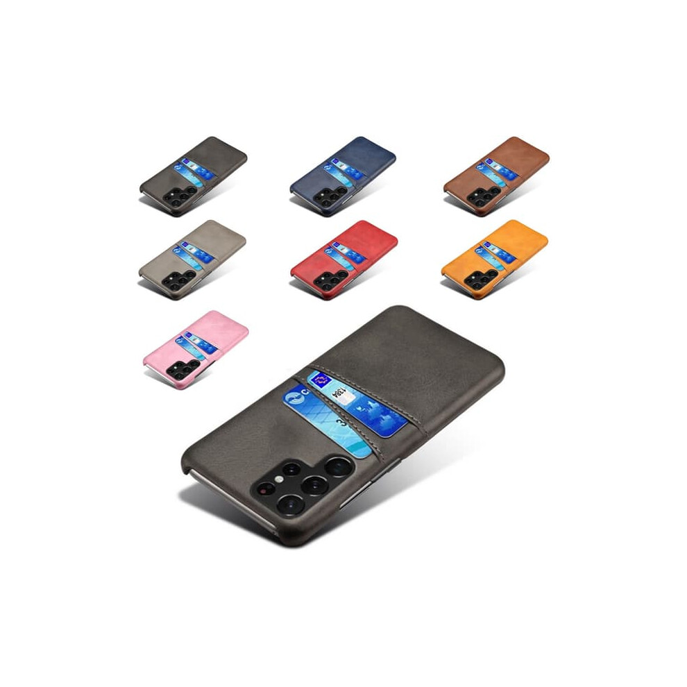 Card Holder For Samsung Galaxy S23 Ultra Case Gray 962029544630