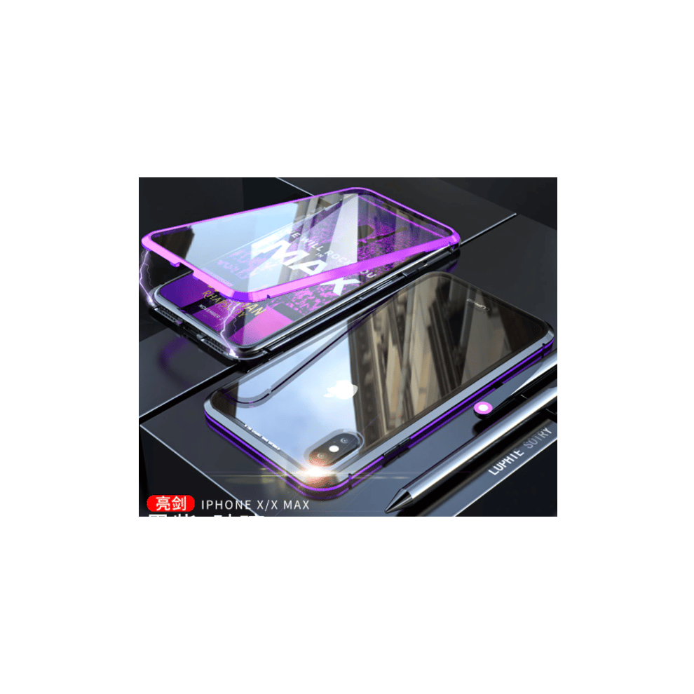 Privacy Magnetic Case For Iphone 13 Mini Purple 962029545170