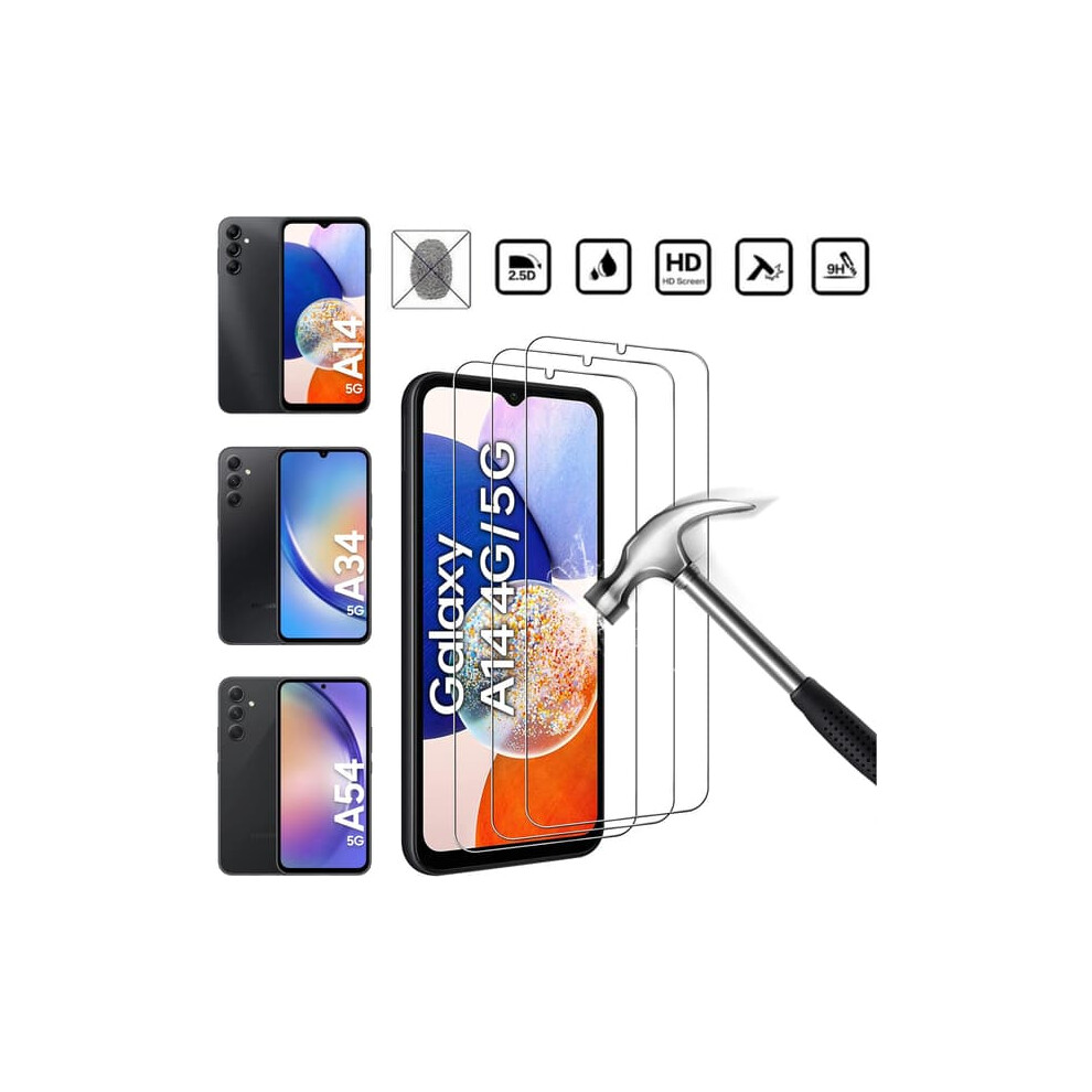 Samsung Galaxy A14/A34/A54 Screen Protector 3 Pcs 962029553212