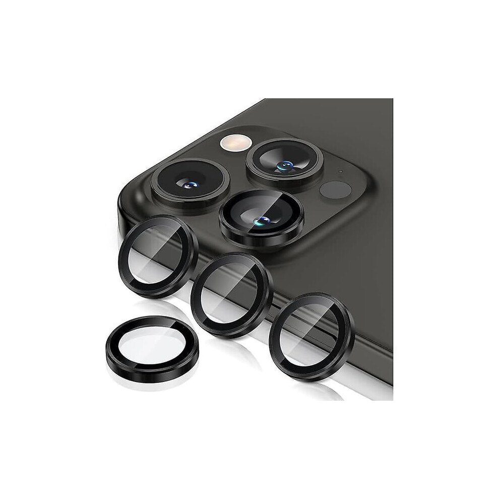 Iphone 15 Pro Camera Lens Protector Black 962029543183