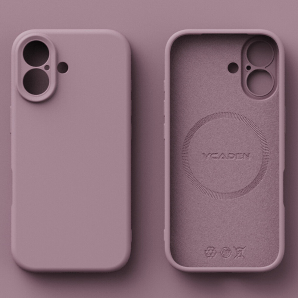 (Blackcurrant) Ycaden For Iphone 17 Case Compatible With Magsafe Precise Cutouts Tpu Phone Back Cover 6914290751563