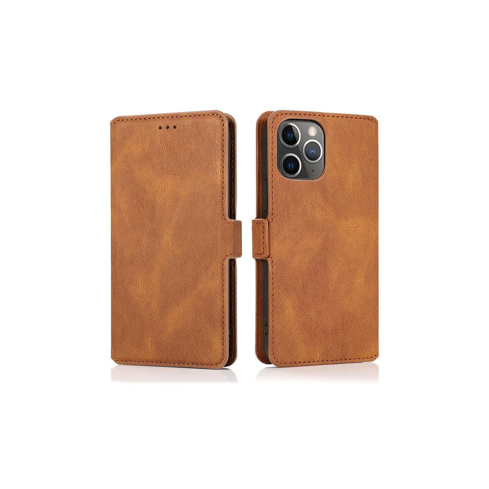 Floveme Wallet Case For Iphone 13 Pro Brown 962029545293