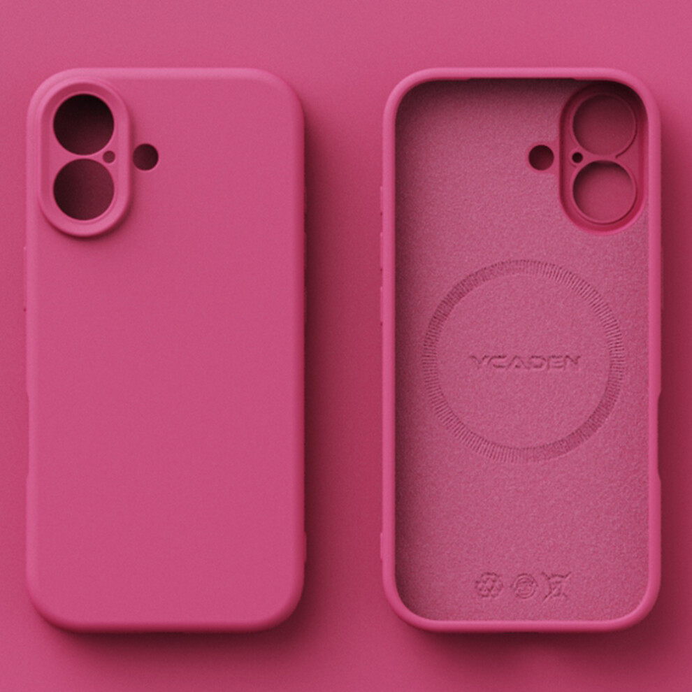 (Pitaya) Ycaden For Iphone 17 Case Compatible With Magsafe Precise Cutouts Tpu Phone Back Cover 6914298386767