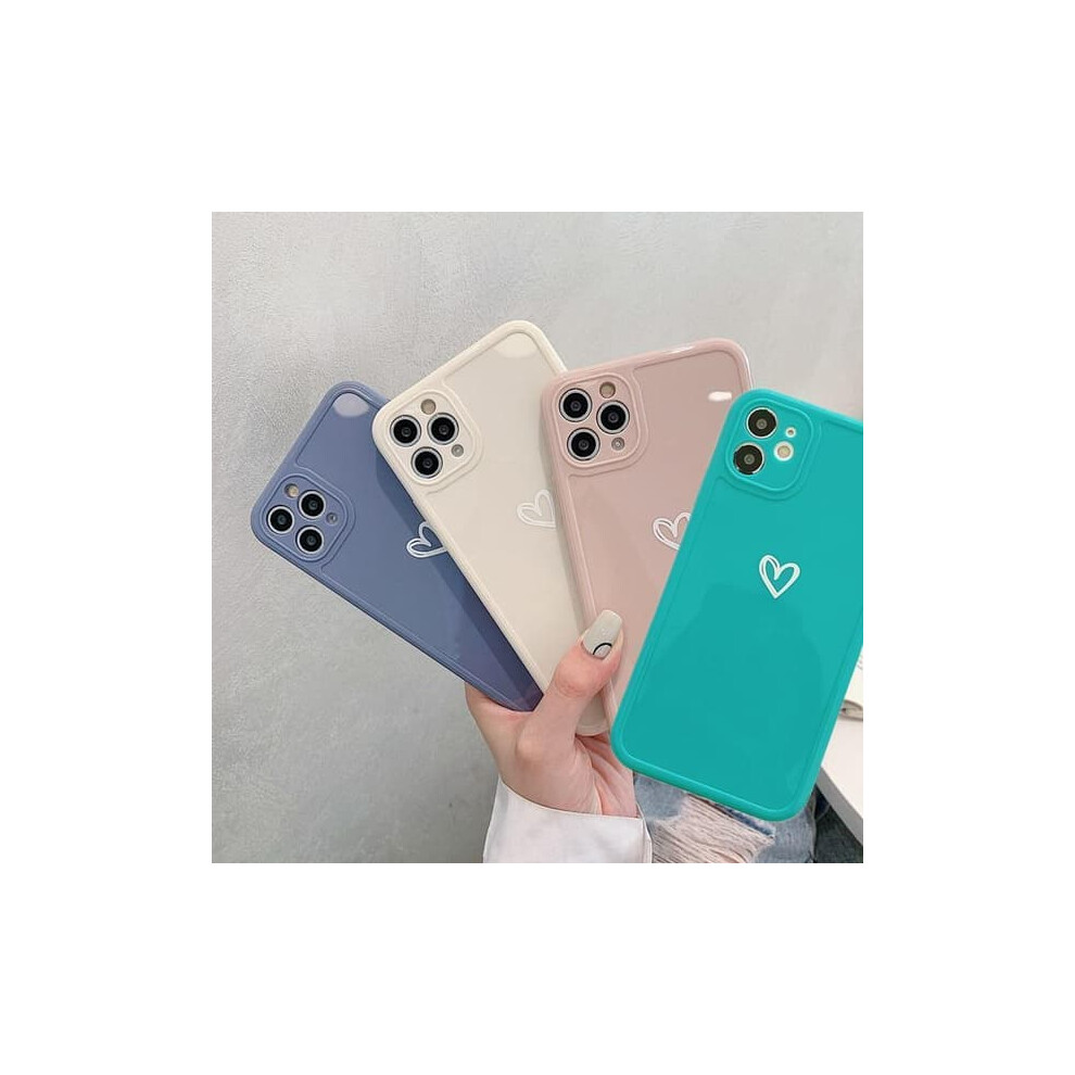 Iphone 12 Pro Case Heart Design Pink 962029561705