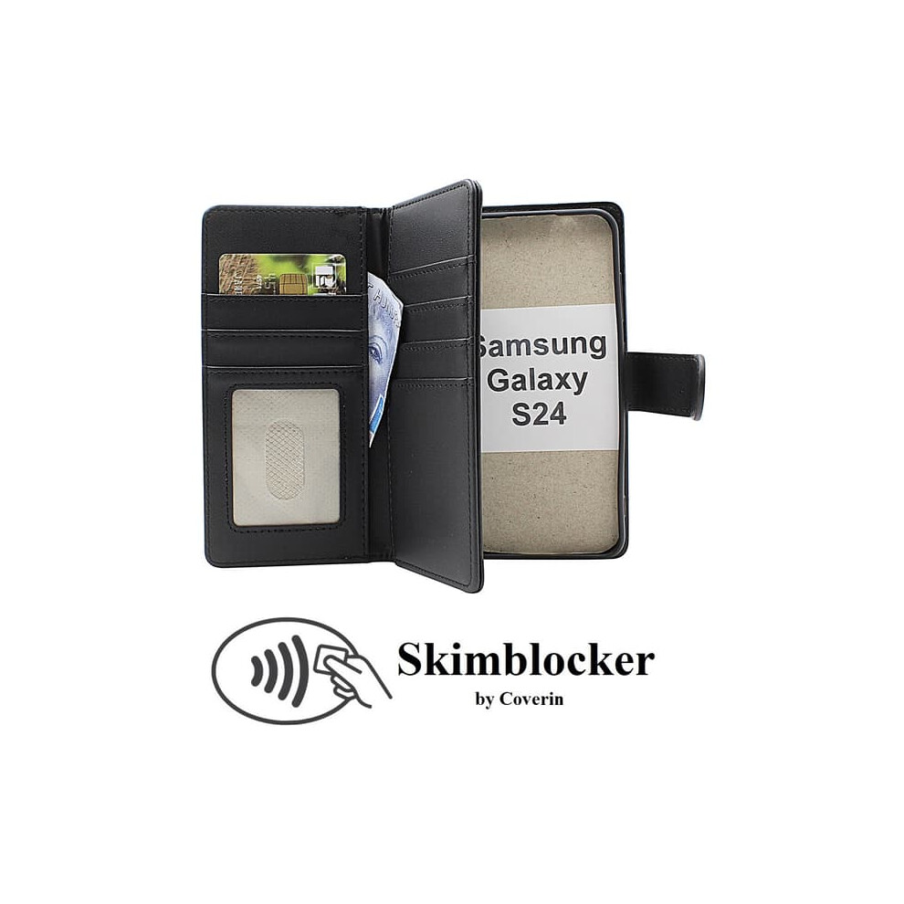 Skimblocker For Samsung Galaxy S24 5G Xl Wallet Case Dark 962029550952