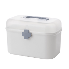Medicine Box First Aid Storage Container with Lid Large