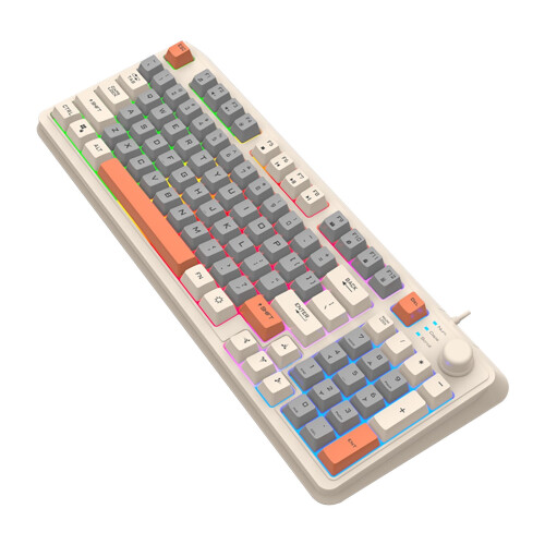 Livrdious Gaming Keyboard 104 Keys Wired RGB Mechanical 2