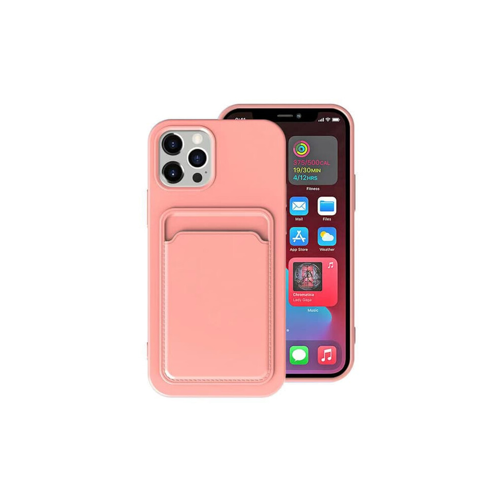 Floveme Iphone 14 Pro Case With Card Holder Pink 962029558668
