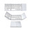 Foldable Bluetooth Keyboard with Touchpad for Android iOS 6