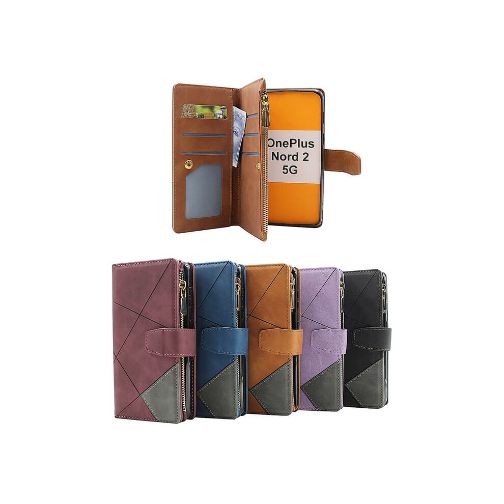 Oneplus Nord 2 5G Wallet Case Xl Burgundy 962029560098