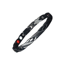 Magnetic Health Bracelet Black One Piece