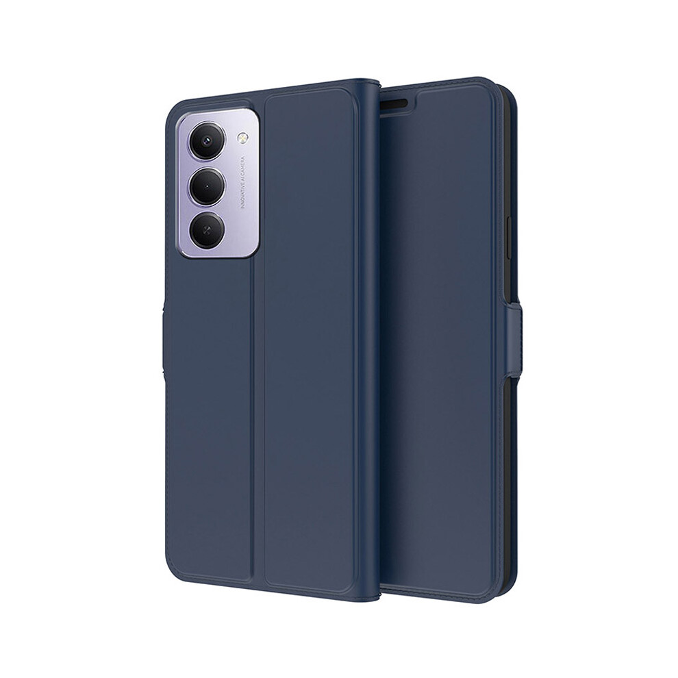 (Blue) For Xiaomi Redmi 15 5G (Global) (169Mm) Case Shockproof Tpu Inner Shell Leather Phone Cover Card Slot Blue 6914293320582