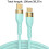 Jacenvly USB-C data cable purple 1 m 6