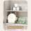 Quinlirra kitchen storage rack transparent double-layer 1 pc 8