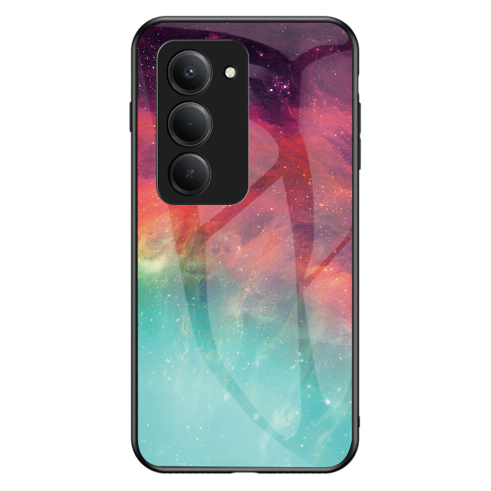 (Color Starry Sky) For Xiaomi Redmi 15 4G (Eu) (171Mm) Case Starry Sky Pattern Tempered Glass Phone Cover 6914291111946