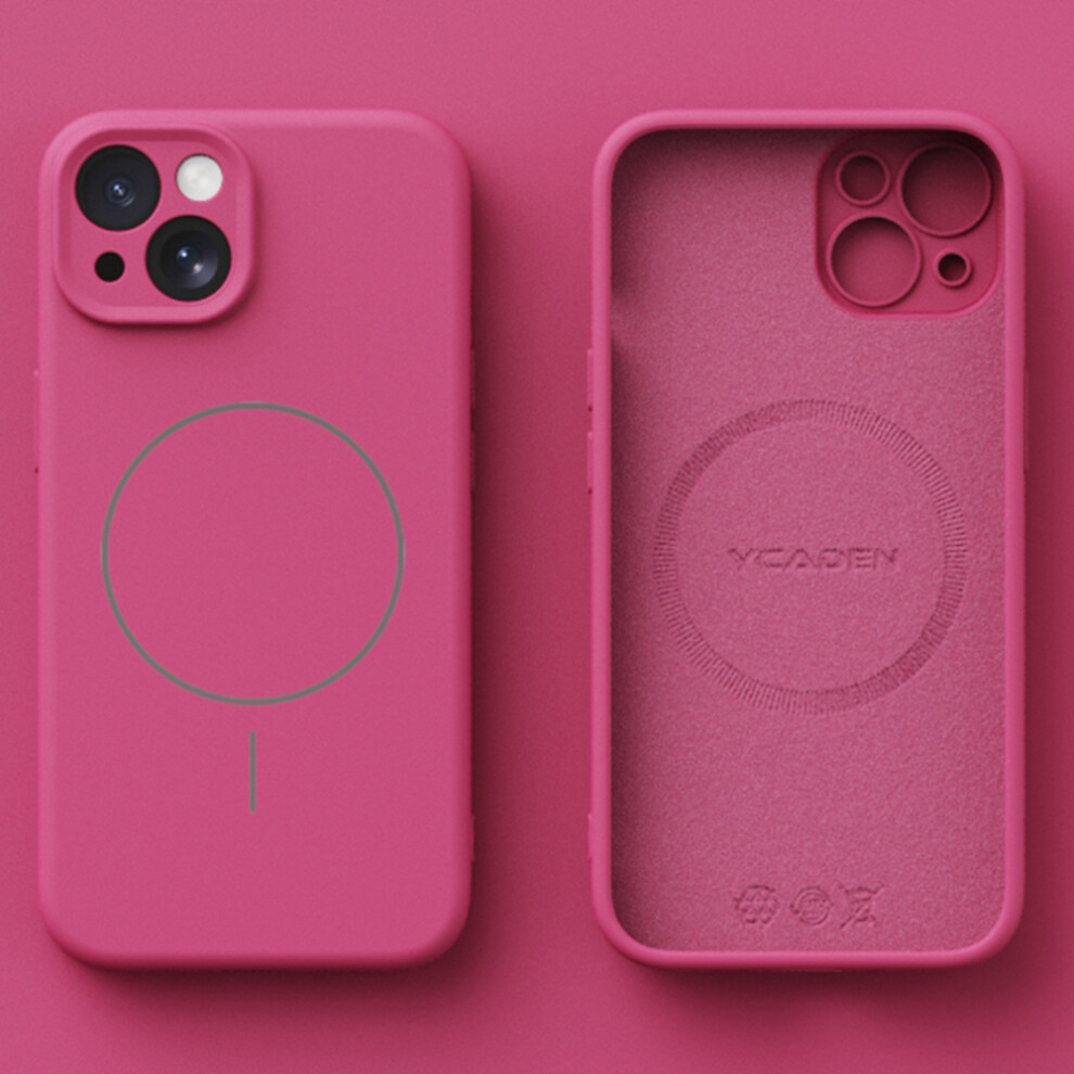 (Pitaya) Ycaden For Iphone 15 Case Compatible With Magsafe Precision Cutouts Ultra Thin Tpu Phone Cover 6914293644039