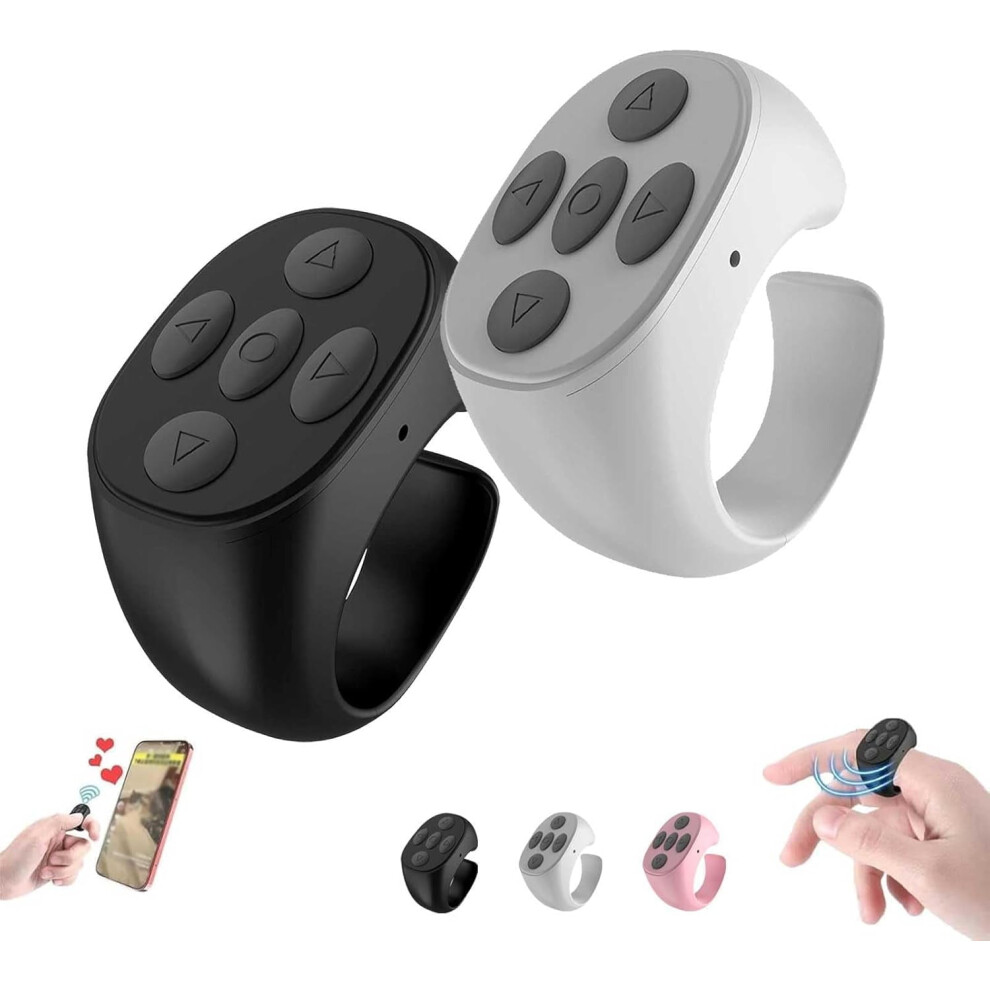 Bluetooth Ring Remote For Ios Android Selfie Control 940684085347