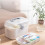 Medicine Box First Aid Storage Container with Lid Large 8