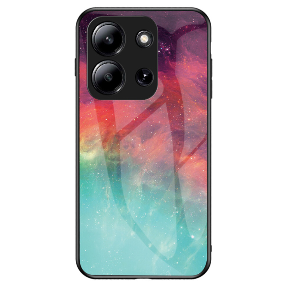 (Color Starry Sky) Phone Case For Xiaomi Redmi 15C 5G (Eu) (173Mm) / 4G (Eu) (173Mm) / Poco C85 4G (173Mm) Starry Sky Pattern Tempered Glass Cove 6914291384487