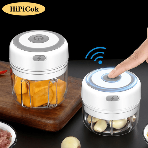 Tritacarne elettrico e tritaaglio, mini USB da cucina 1
