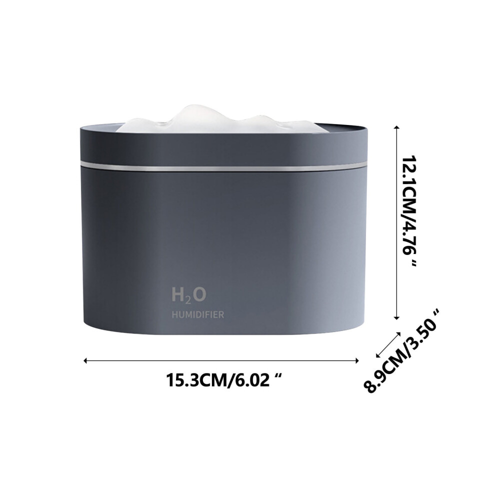 Cool Mist Humidifier Ultrasonic Top-Fill 27 Oz 975221917744