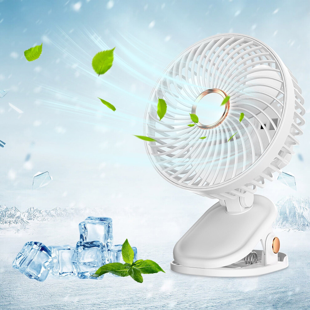 Oyigu Folding Desktop Fan Usb Rechargeable Quiet 1 Unit 975221929495
