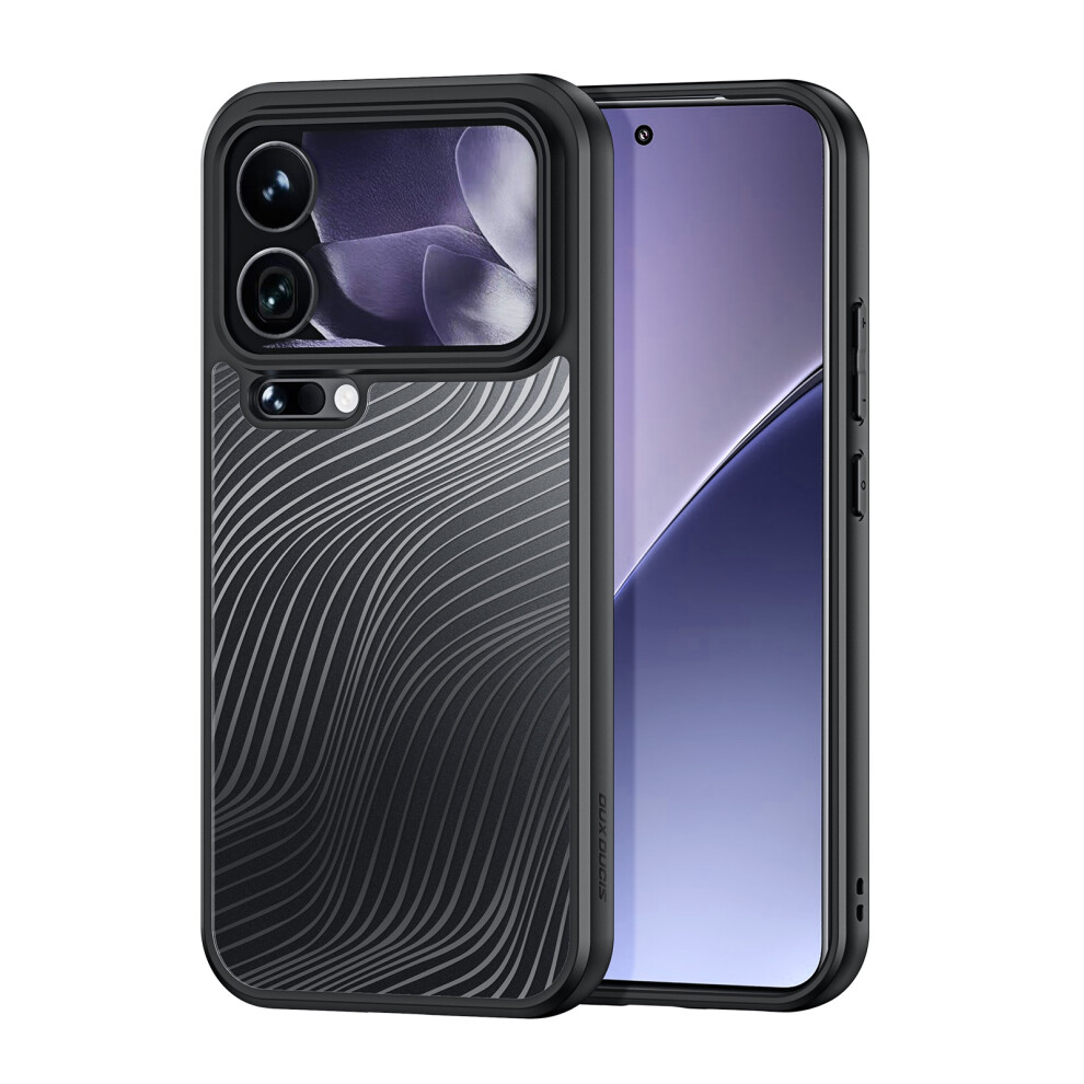 (Black) Dux Ducis For Xiaomi 17 Pro Case Aimo Series Tpu+Pc Matte Drop-Proof Phone Cover (Reach Certification) Black 6914298852040