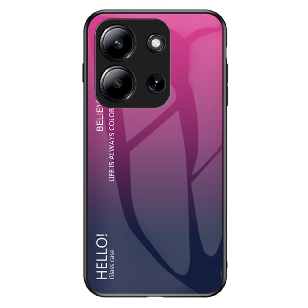 (Gradient Rose) Phone Case For Xiaomi Redmi 15C 5G (Eu) (173Mm) / 4G (Eu) (173Mm) / Poco C85 4G (173Mm) Anti-Scratch Tempered Glass + Pc + Tpu 6914293418760