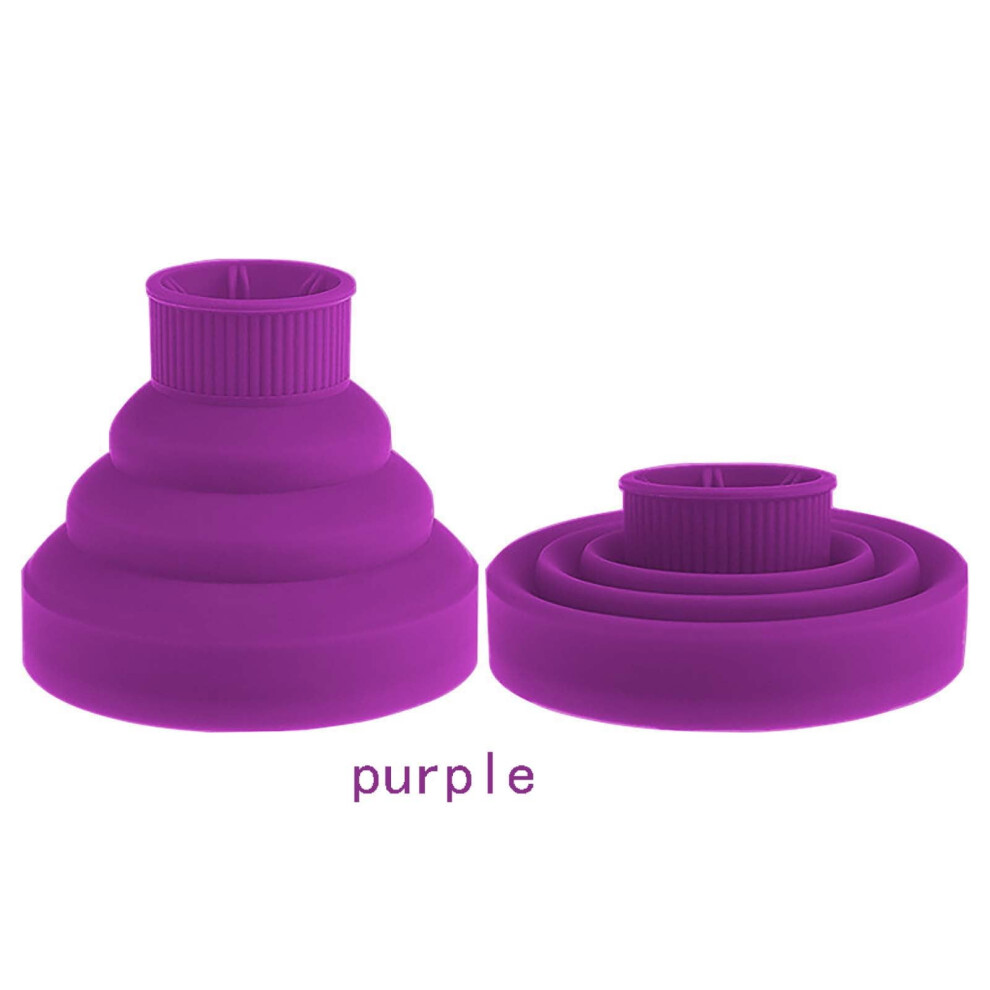 Silicone Hair Dryer Diffuser Universal Foldable Travel