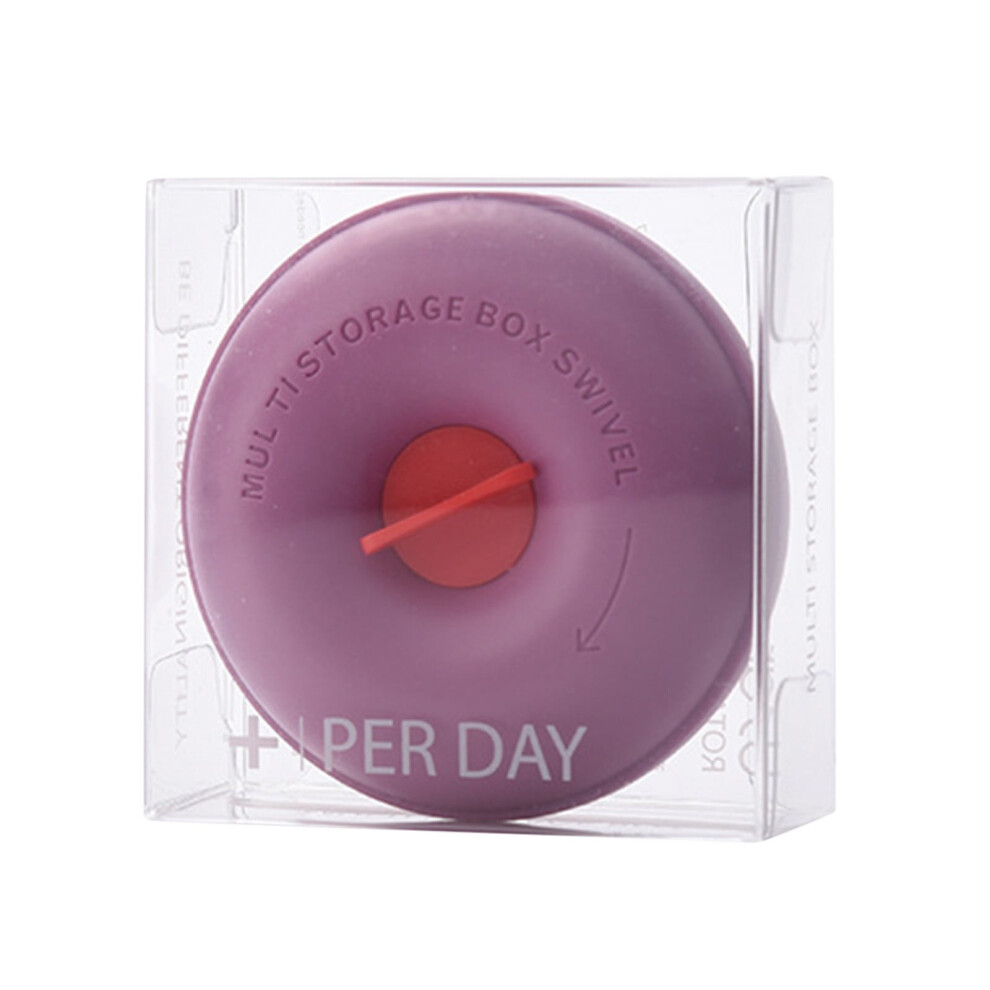 FloHua portable weekly pill organizer 4-cell