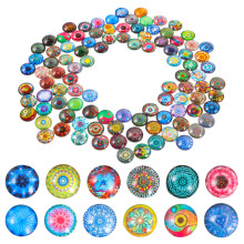 Glass mosaic tiles round 10mm 800 pcs
