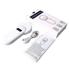 Zaklezer Huisdierchipscanner Standaard Handheld LCD-Scherm met Achtergrondverlichting Taglezer ID-Scanner voor Dieren en Huisdieren