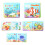 VALSEEL soft baby bath book waterproof educational toy 6