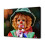 Affiche sur toile « Marionnette triste de clown » 20 x 30 cm 1