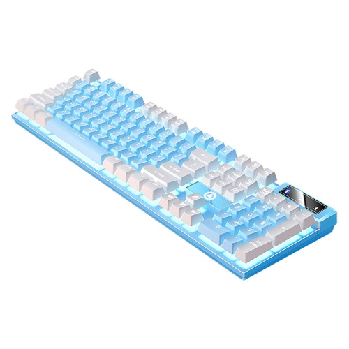 Quinlirra Gaming Keyboard USB Wired Mechanical Ergonomic 1