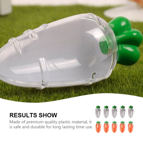 Carrot Candy Boxes Empty Fillable Egg Containers 10 pcs 1