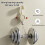 Quinlirra Adjustable Suction Cup Showerhead Bracket 6