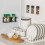 1 set di contenitori in plastica per spezie e condimenti da cucina. 6