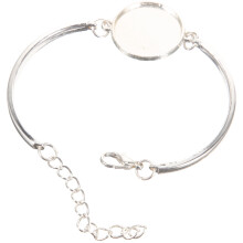 Sublimation bracelet blanks bezel for jewelry making