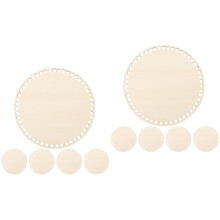 Woven Bag Base DIY Kit Wooden Bottom Shaper 10 pcs