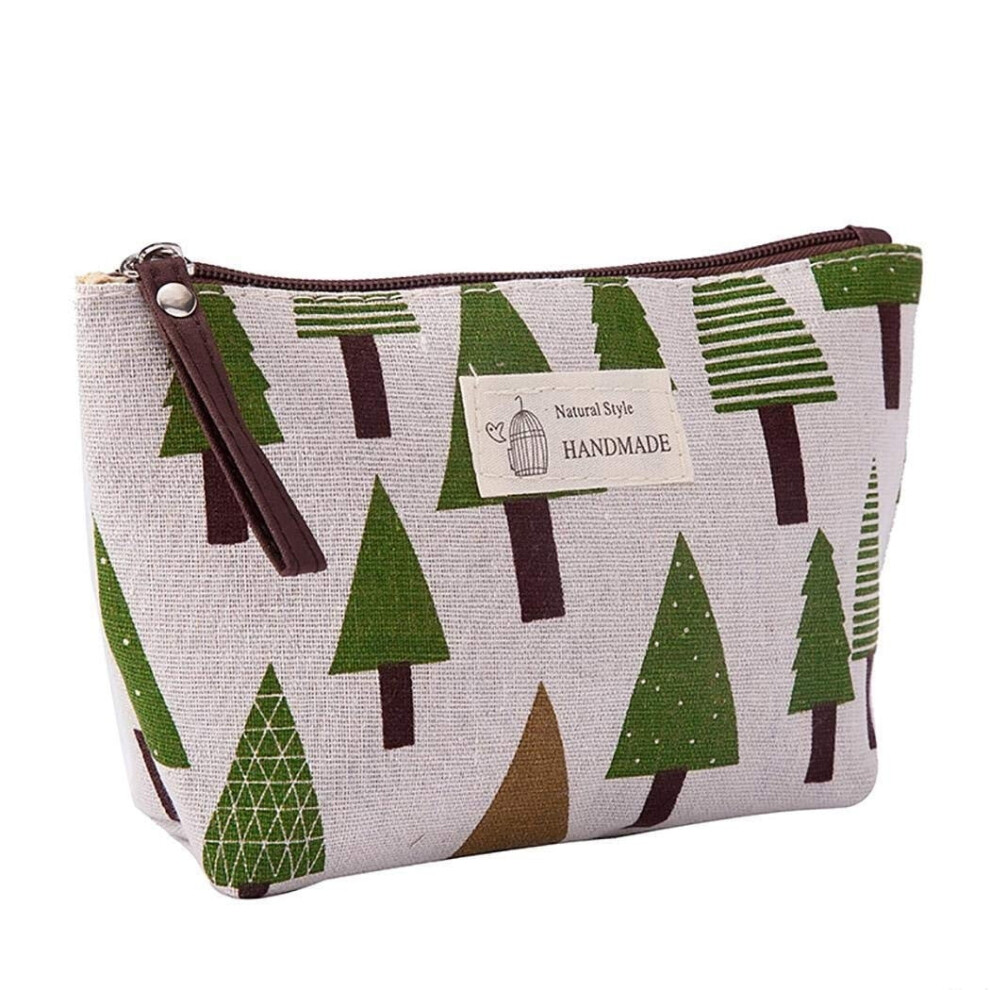 Cosmetic Bag Linen Large-Capacity Multi-Function
