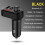 VALSEEL Car Bluetooth FM Transmitter with USB Charger 2