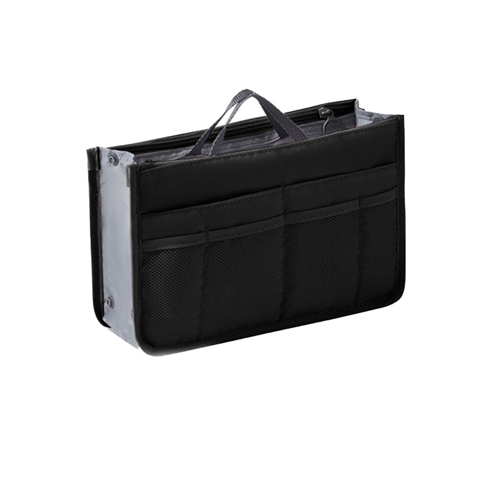 Small Waterproof Cosmetic Pouch for Women with Multiple