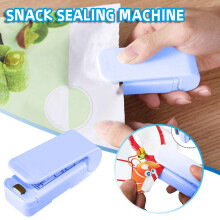 Selladora de mini bolsas de snacks de plástico (1 unidad)