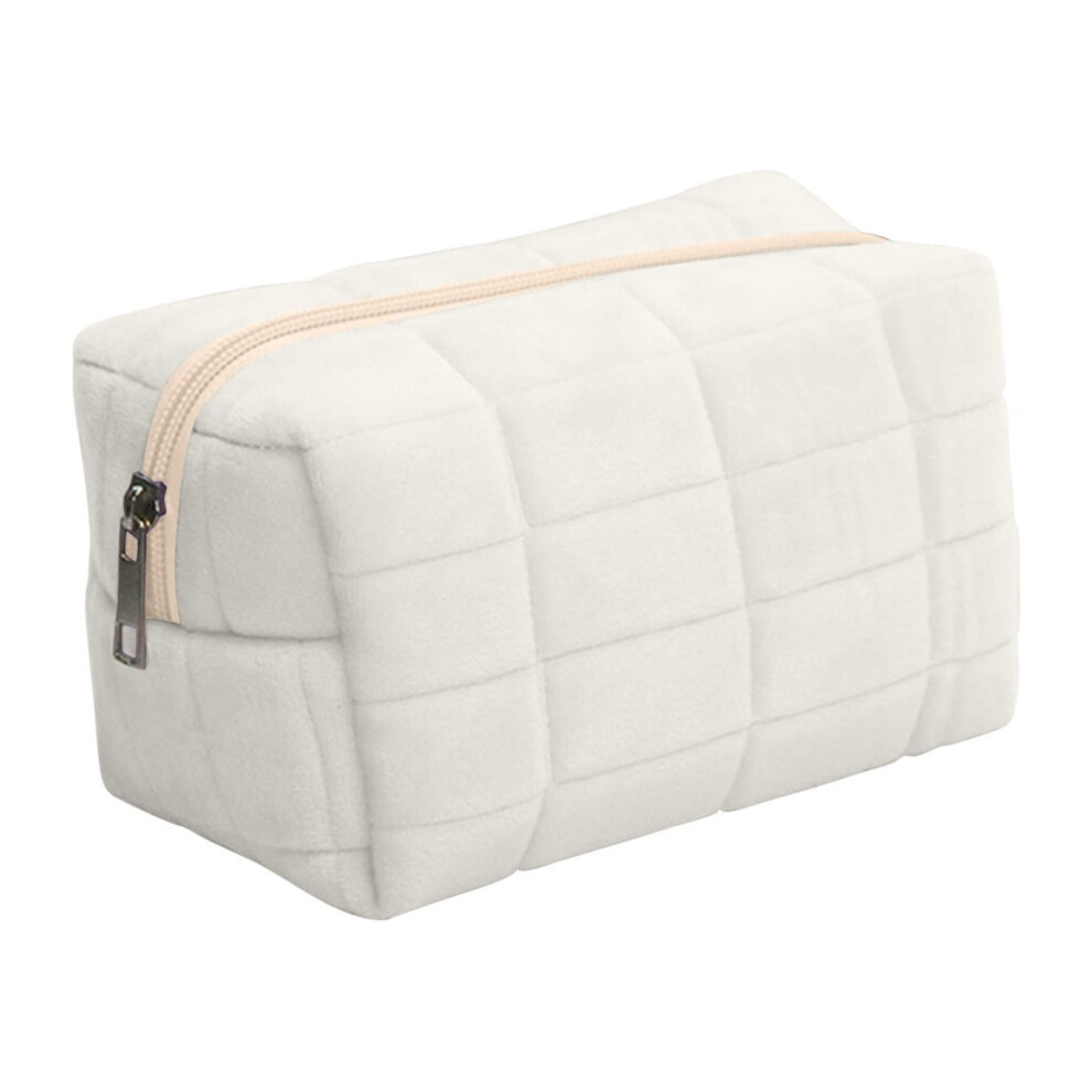 Valseel Makeup Bag Plush Velvet Large Capacity