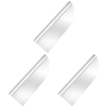 Clear cellophane roll for gift wrapping 10m x 54cm 3 pcs