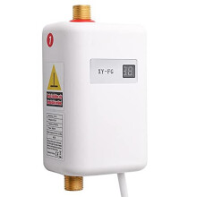 3000W Mini Water Heater Instant with LCD Digital Temperature Display UK Plug