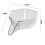 Panier égouttoir multifonctionnel Txmfgh pour évier (1 pièce) 3